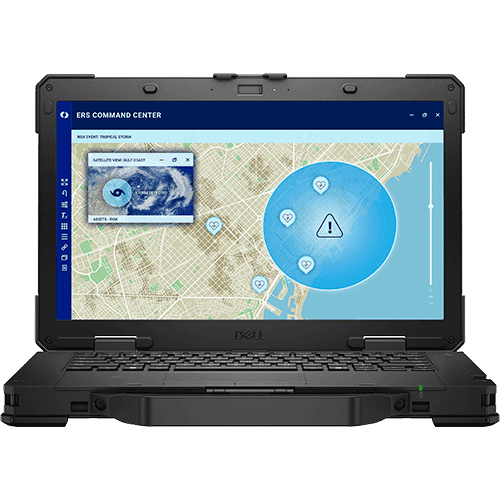 DELL PRO RUGGED 14 Touch Ultra 7 165U 32GB 1TB T500 W11Pro