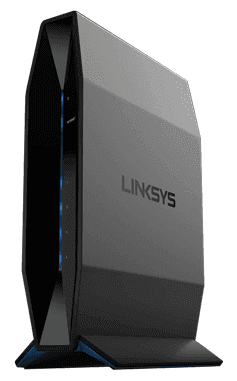 Router Linksys AX1800 Doble Banda (Wi-Fi 6, Gigabit Ethernet x4, Negro)